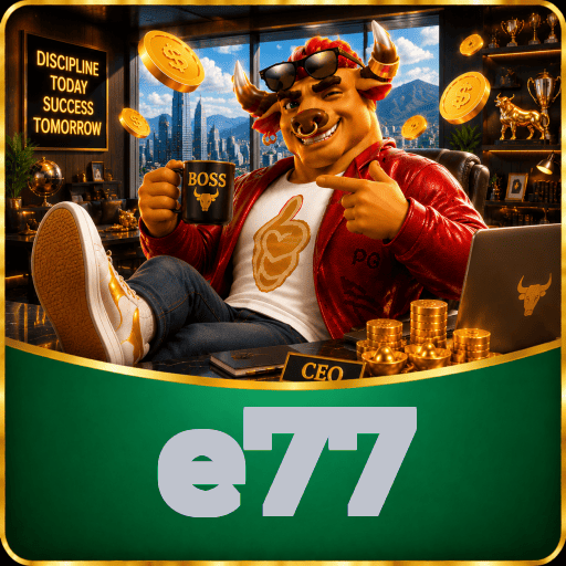 e77 Logo - Bônus de Cadastro